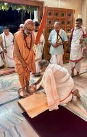H.H. Swamiji's visit to Shri Shivakrishna Mandir, Hubli on 24th MArch 2026